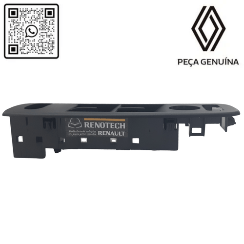 RN 17858R 809617858R Moldura BotÆo Vidro El‚trico Porta Captur - 2